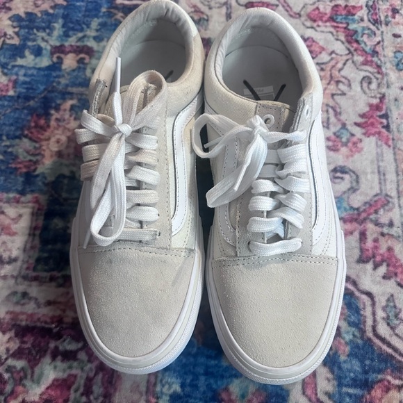 Vans Cream colored Men's Sneakers - Picture 1 of 5